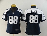 Women Nike Cowboys 88 Ceedee Lamb Navy 2020 NFL Draft First Round Pick Throwback Vapor Untouchable Limited Jersey,baseball caps,new era cap wholesale,wholesale hats